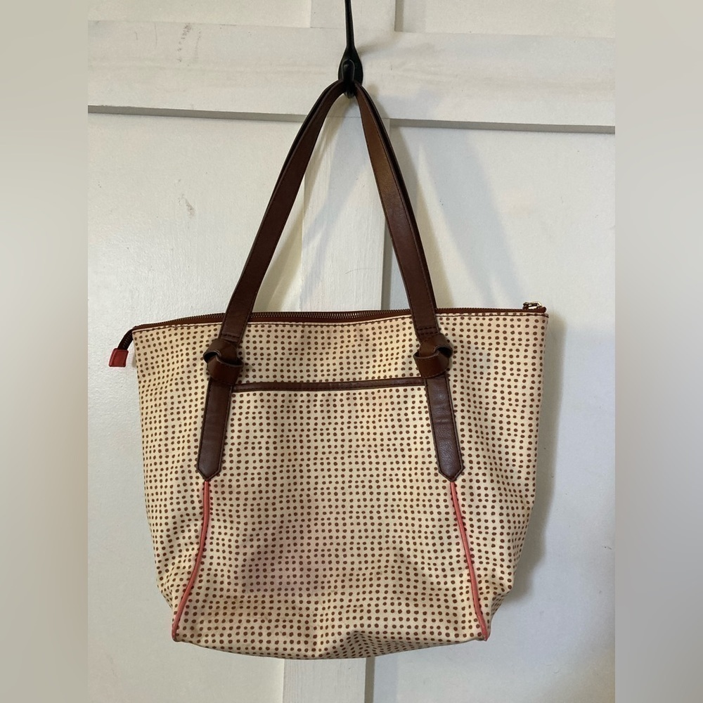 Fossil bag dots design diaper bag shoulder bag hand bag